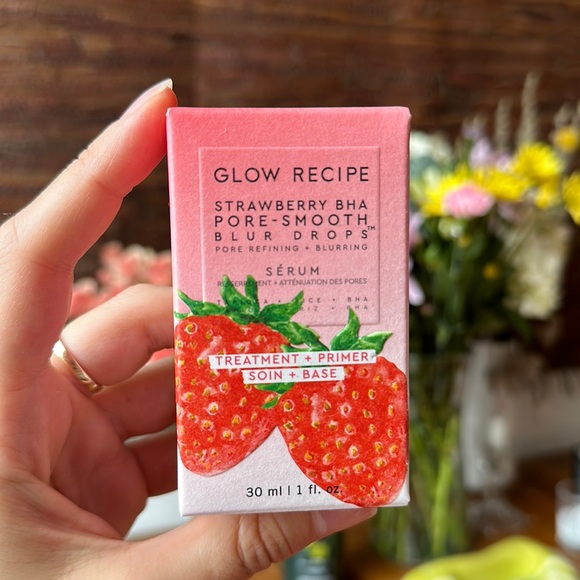 Skincare Glow Recipe Strawberry Bha Poresmooth Blur Drops Poshmark M 643c649a92e4914dfcb53de9